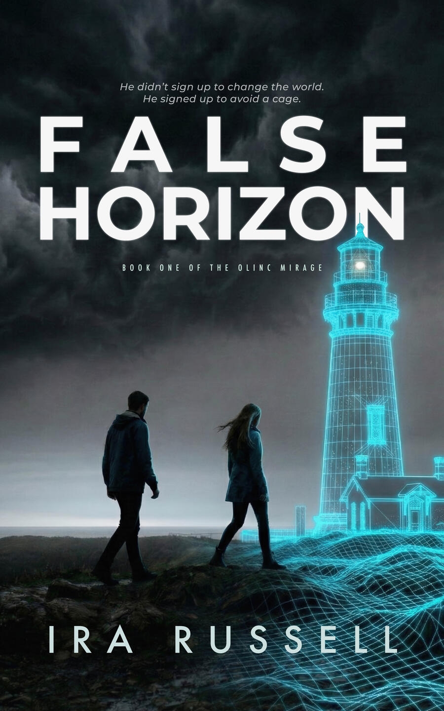 False Horizon He didn't sign up to change the world. He signed up to avoid a cage.